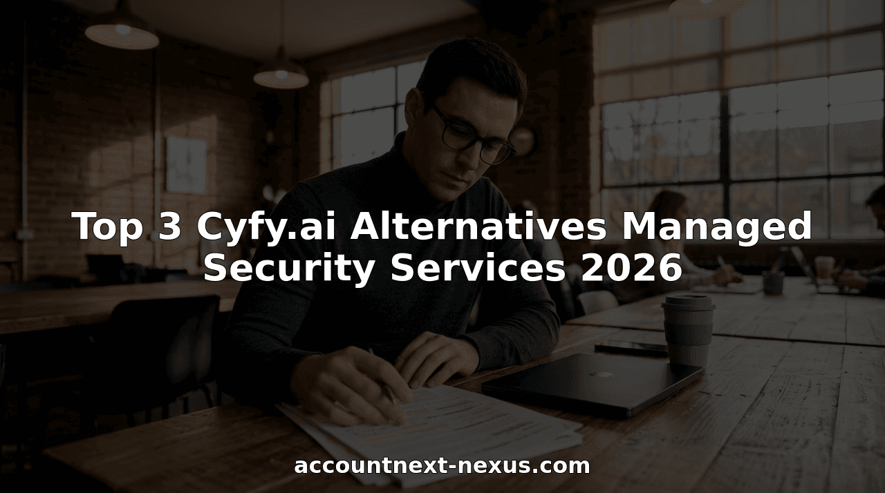 Top 3 Cyfy.ai Alternatives Managed Security Services 2026
